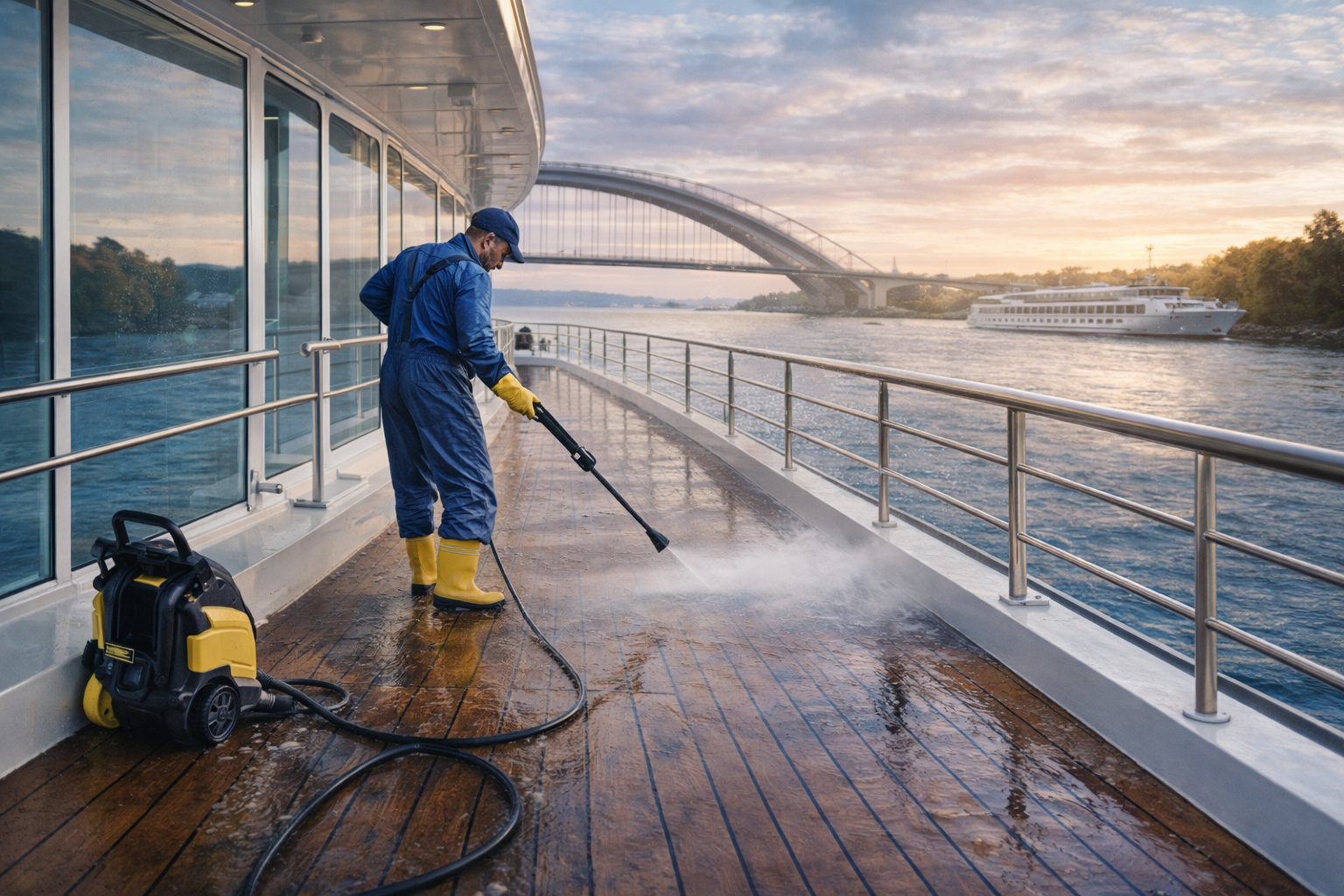 Schiffsreinigung
